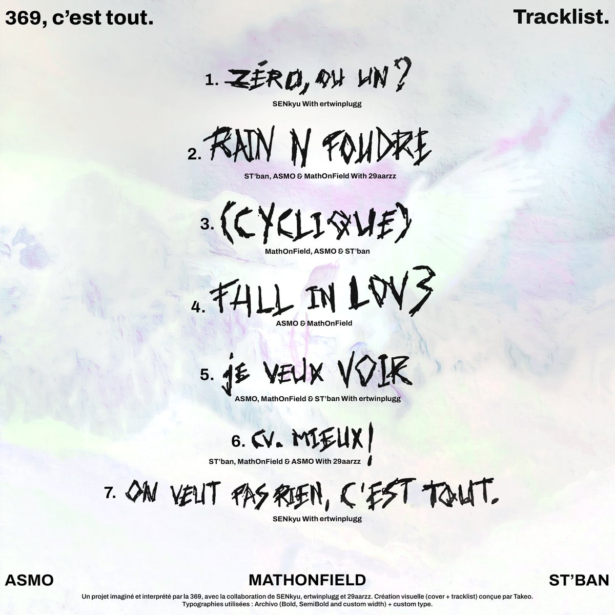 AsmoThomas's tweet photo. « 369, c’est tout. » Ep dispo le 20 octobre with 369 ST’ban &amp; MathOnField ❤️‍🔥🦅 https://t.co/tuixL1s4o5