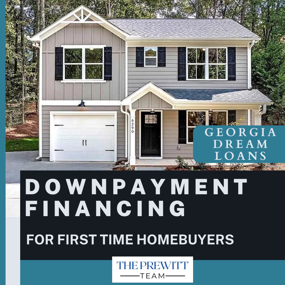 Interest Free Downpayment Financing of up to $12,500 for qualifying first time homebuyers (anyone who hasn’t owned a home in 3 years). Purchase price and income limits apply. Find more at dca.ga.gov.
#HomeAffordability #RealEstate #Georgia