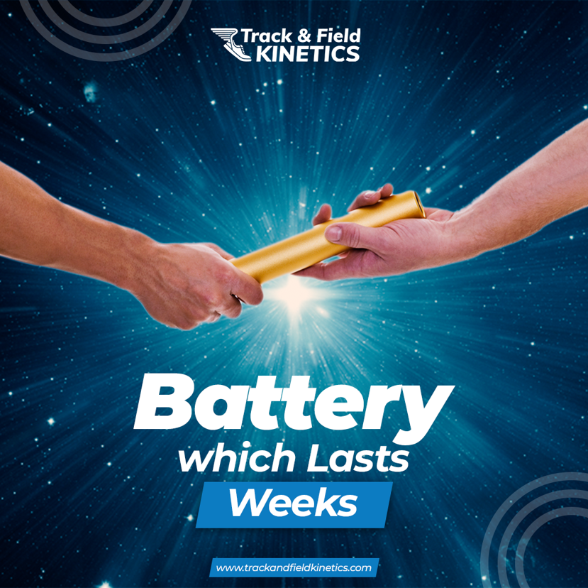 TrackKinetics's tweet photo. Battery Life:
Introducing a game-changer battery: Our new battery offers an impressive 8+ hours of extended runtime! 

For order visit our website ;
https://t.co/FwpICezhNd

#relay #relaybaton #sprinters #runner #sports #athlete #athletics #Olympics #track #field #champion https://t.co/Hsw4kFYf0s