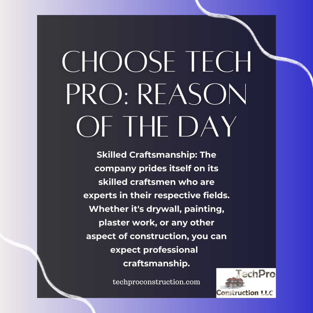 CHOOSE TECH PRO | WEDNESDAY

#constructionlife
 #repairservices #remodeling #contractor
 #housedesign #renovation #constructionlife
#drywallfinisher #drywall #drywalllife #projects
#painting #interiordesign #homeprojects #plaster