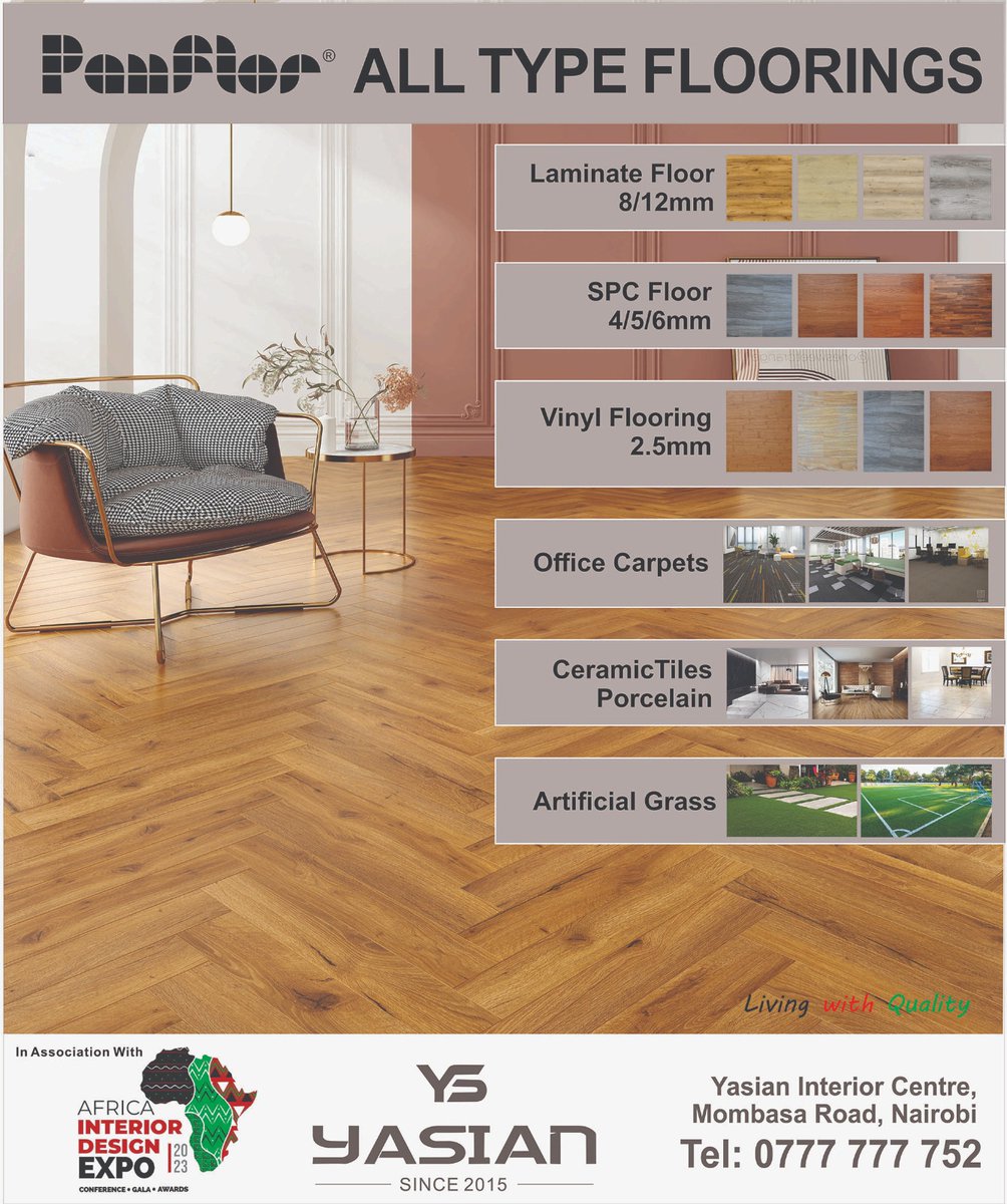 Yasian has been providing turnkey décor solutions for over 8 years, making them a go-to businesses.  
So, for all our delegates attending the expo, don't forget to visit the Yasian booth. To register visit aidesignweek.africa

#AfricaInteriorDesignExpo #YasianInteriorCentre