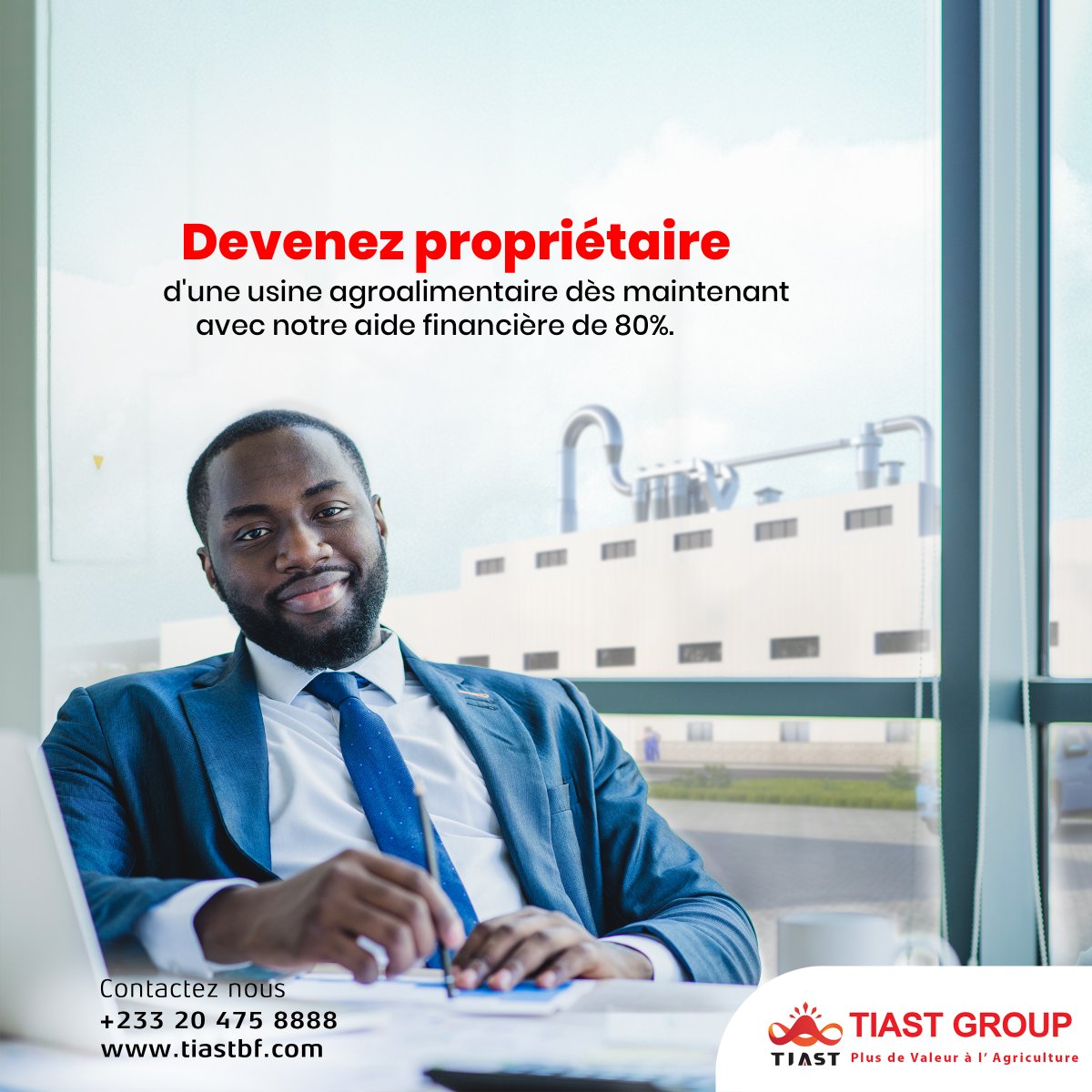 tiastgroupbf's tweet photo. Faites le pas en toute confiance pour devenir propriétaire d'une usine.

#financièrement #soutenir #viser #rêver
#usine #agriculture #tiastgroup #industrie #argent #transformation https://t.co/CpA2q0QoJu
