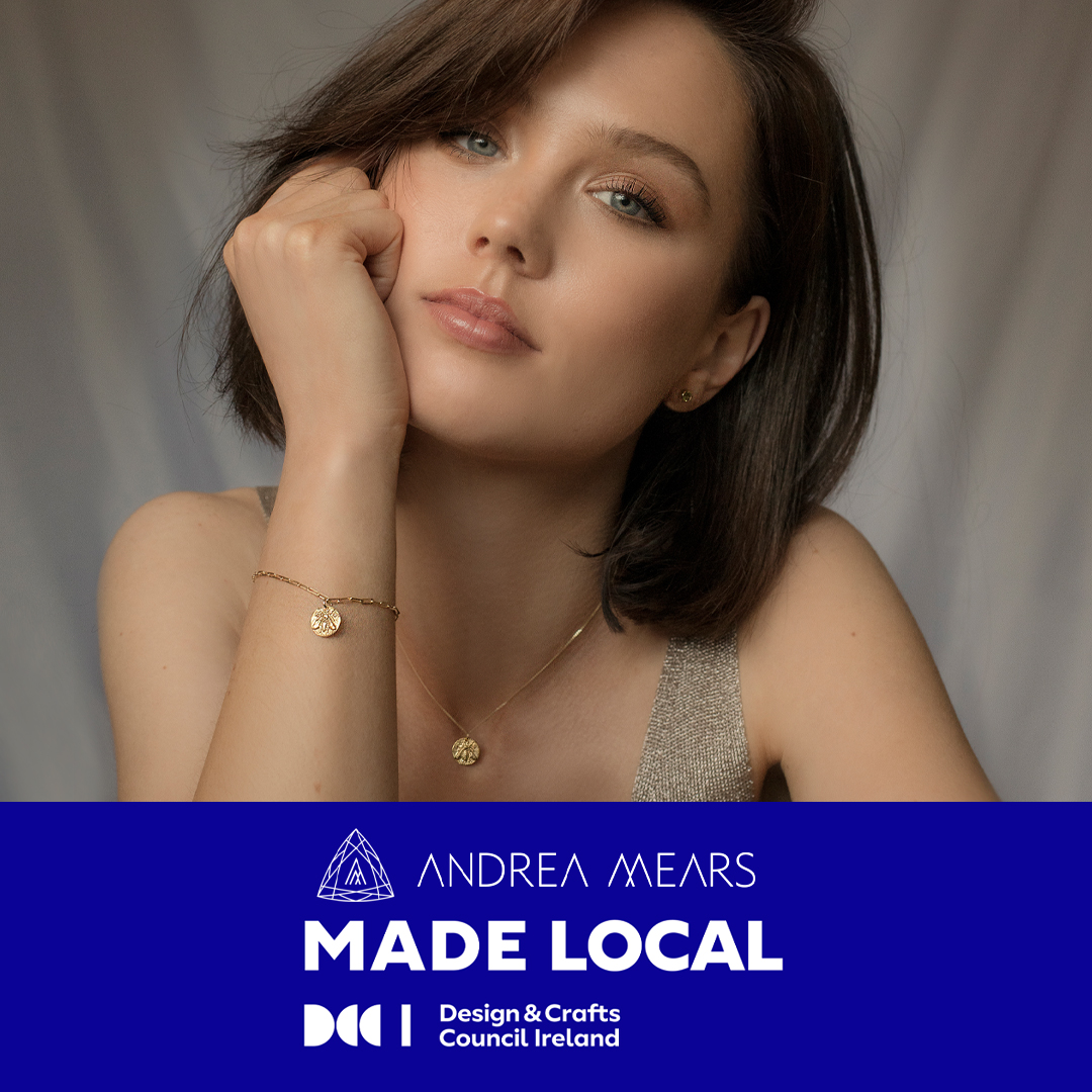I am proud to participate in the @DCCIreland #MadeLocal campaign, which celebrates Irish made products & designs. Being a part of this campaign supports my business & shines a spotlight on all the talented makers of Ireland. #dcci #LoveMadeLocal #MadeToLast #andreamearsjewellery