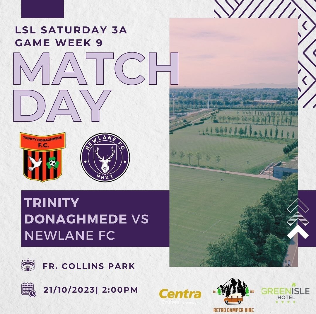 Newlane_Fc's tweet photo. Our AUL and LSL Saturday sides are in action against 2 Donaghmede sides this weekend, all support welcome 🟣 https://t.co/Tt1PDxstJA