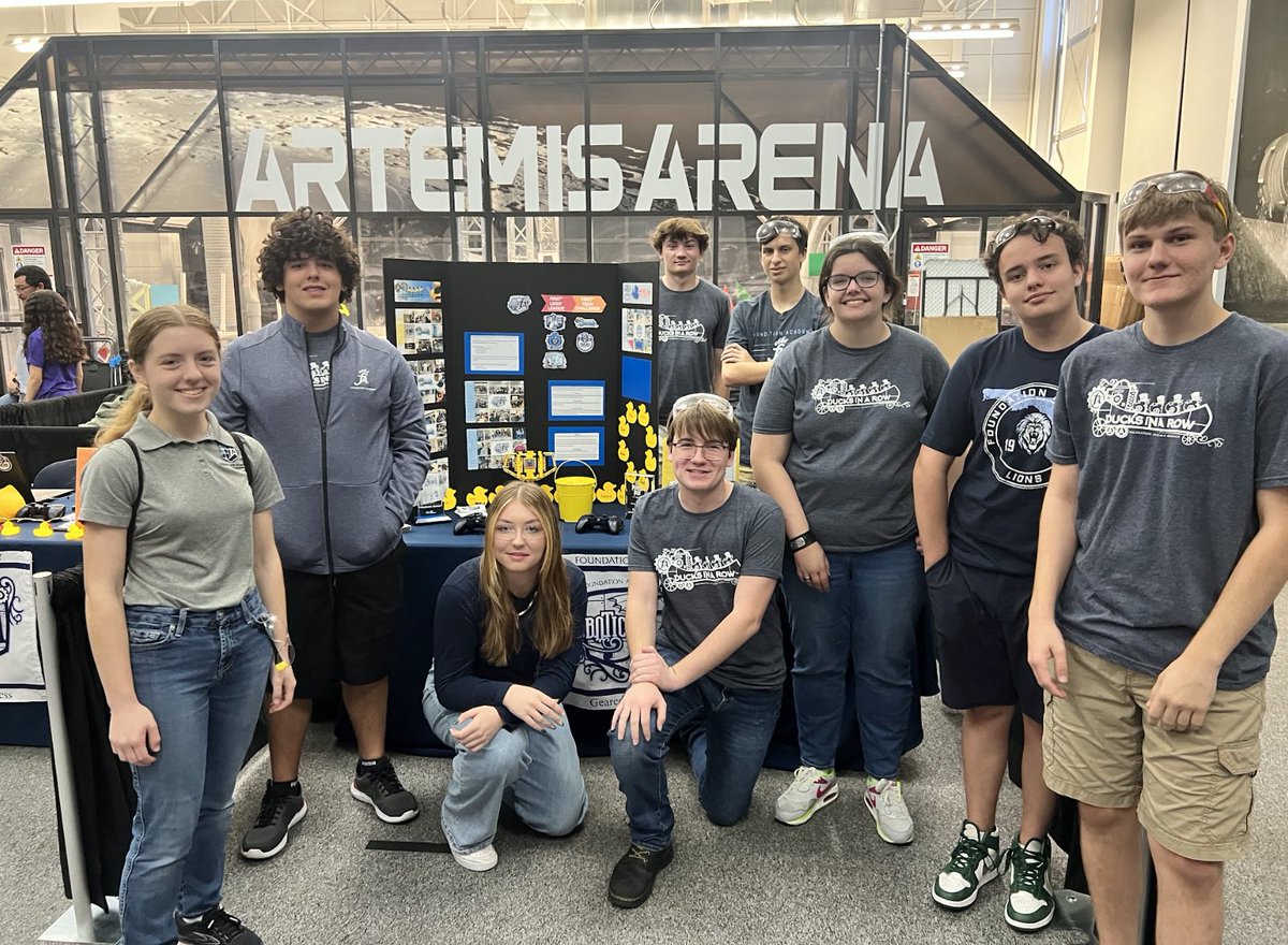 thefalions's tweet photo. Our upper school robotics teams had the opportunity to demonstrate their robots for the Power Source Summit at the Kennedy Space Center! Students met the CEO of FIRST as well as astronaut Dan Tani.
#FAisFAmily #FARobotics #TildenCampus #STEM https://t.co/ir2FUmcIRN