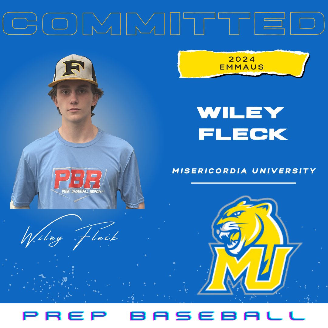 ❗Commitment Watch❗

2024 OF|RHP Wiley Fleck (Emmaus) has committed to Misericordia University #congrats 

<a href="/fleckwiley/">Wiley Fleck</a> | <a href="/misericordia_BB/">Misericordia Baseball</a> | #committed