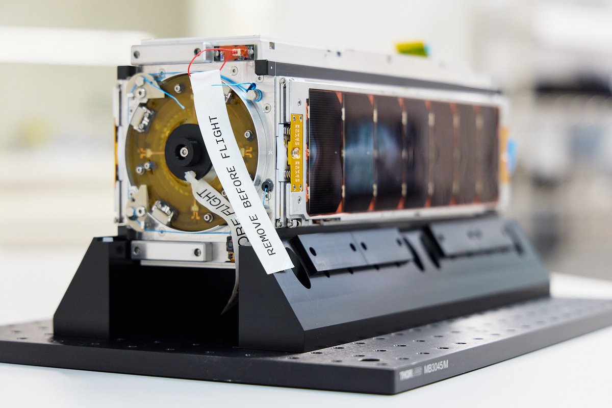 Our first #Swedish built #satellite is now ready to #launch! 🇸🇪🚀 Ymir-1, a flight proven #VDES EPIC LINK #communications satellite has been delivered to the Vandenberg Space Force base in California for a planned launch in November 2023. 
📲 bit.ly/46TyFFx
