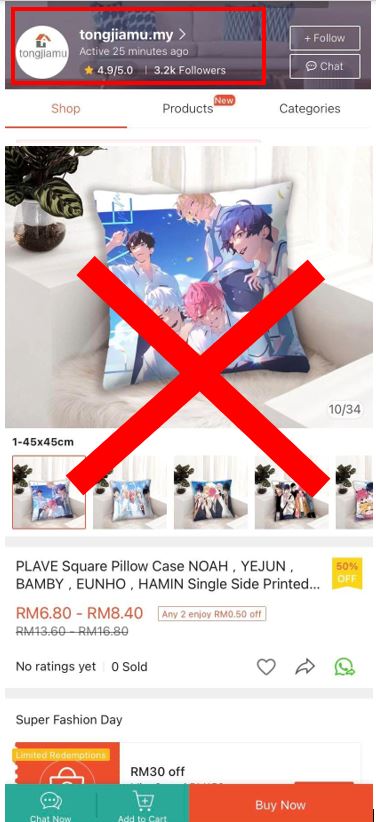 1/3
【Notice】Pls HELP TO REPORT!!  They are selling our fan gathering's illustration which drew by Jean without permission.  

This artwork is exclusive for Oct14 Fan Gathering. We are not allowed Art Thief

Pls help us!
1) Submit Report
2) Stop Buying

Links at below 👇