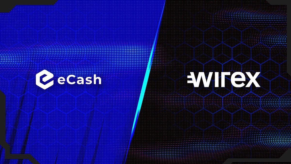 🤝 <a href="/wirexapp/">Wirex</a> lists eCash 🎉

🥳 It's finally here!
Now you can buy, deposit, or exchange $XEC on Wirex! The best part? Spend #XEC in over 50M retailers in 200+ countries with the Wirex Card! 🌍💳

👉 wirexapp.com

⚡️ 1-conf Account Top-up
🏦 Direct Bank Wire