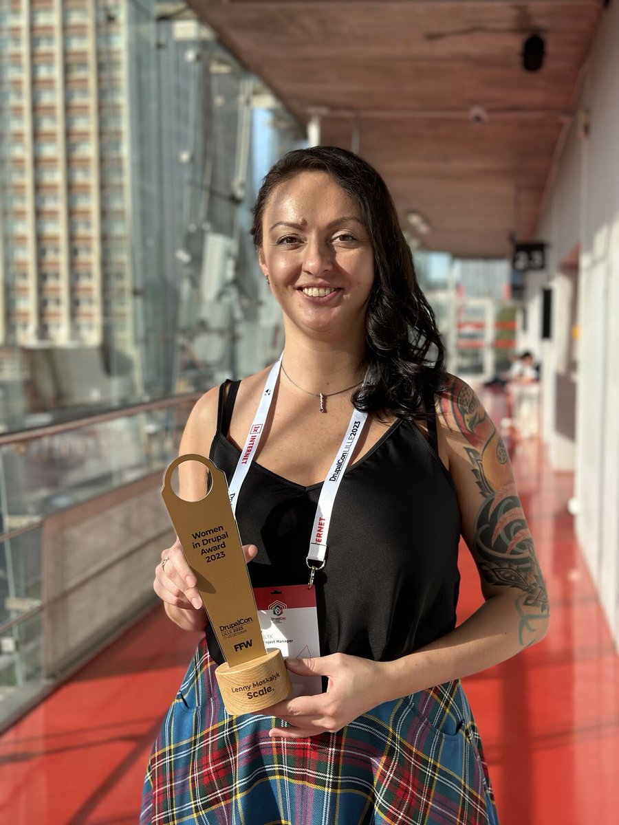cocomore_drupal's tweet image. Congratulations to our colleague @LennyMoskalyk for receiving the Women in Drupal Award! linkedin.com/feed/update/ur…