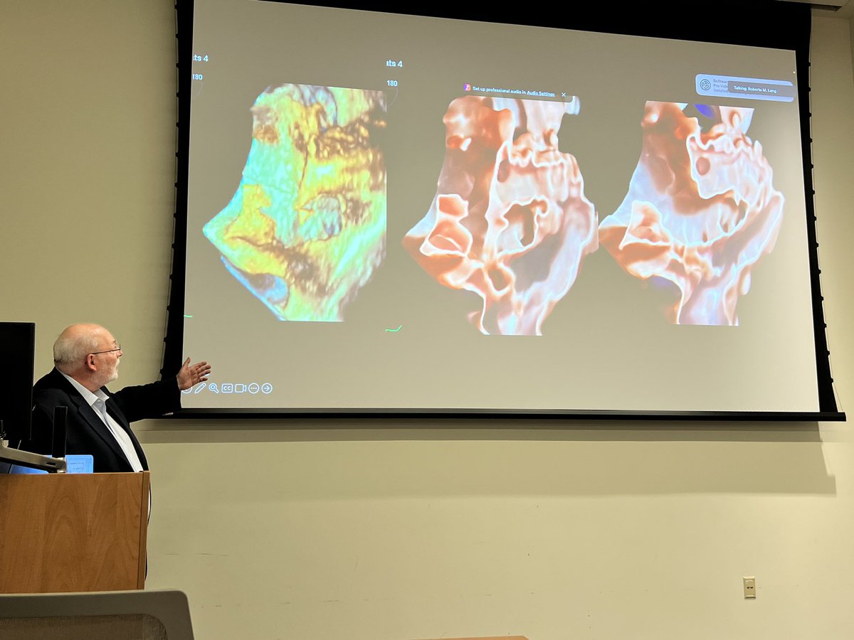 JLindnerMD's tweet image. So happy to have the amazing Roberto Lang presenting on latest in 3D echo as the Crampton Lecturer at UVA today.  Come learn from him yourself at #echohawaii