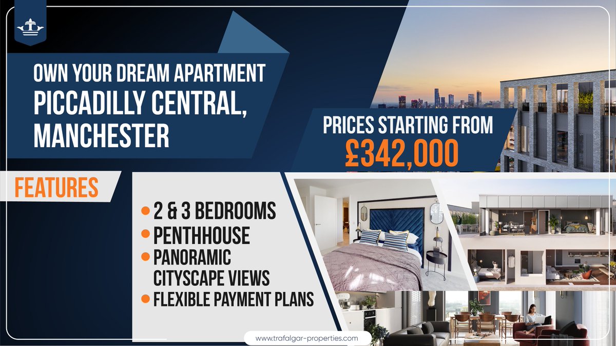 Own your apartment in Piccadilly central, Manchester
Project Handover in 2024
Prices starting from £342,000
امتلك شقتك في Piccadilly central, Manchester
تسليم الشقة في 2024
الأسعار تبدأ من 342,000£

#LuxuryLiving #ManchesterApartments #UrbanElegance #ManchesterLiving #DreamHome