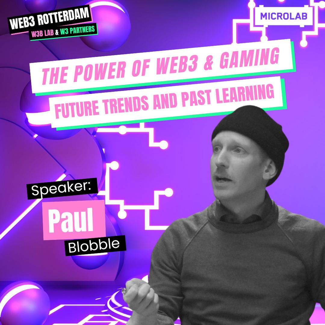 W3B_Lab's tweet photo. Game ON 🎮

🎯Our 2nd speaker:
@Paul__Rouge founder @blobbleworld 

🎁 Included drinks + snacks
⏰ 27.10.2023 | 18:30 - 21:00
❤️ Sponsored by https://t.co/IluK1sPcYR

RSVP👇👇
https://t.co/2TDqRyp8dR

[️Powered by @web3partners_  &amp; W3B Lab] https://t.co/My7OEVH26K