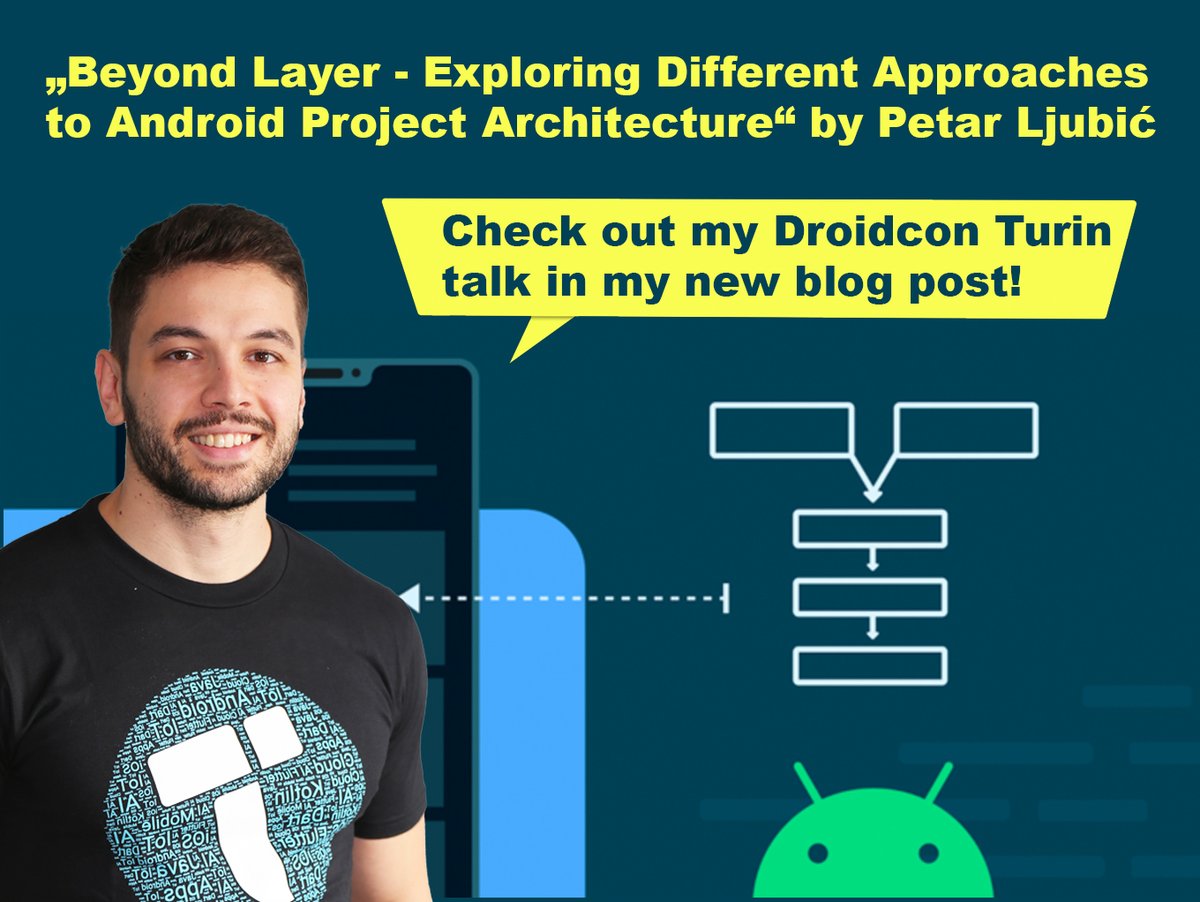 Our Senior Android Developer, Petar, just gave an amazing talk on Android Architecture at Droidcon Turin. 🎉📱 Curious to learn more? Head over to his new blog post and get all the details. 📚👨‍💻 #AndroidDevelopment #DroidconTurin #TechTalks #BlogPost 

troido.com/exploring-andr…