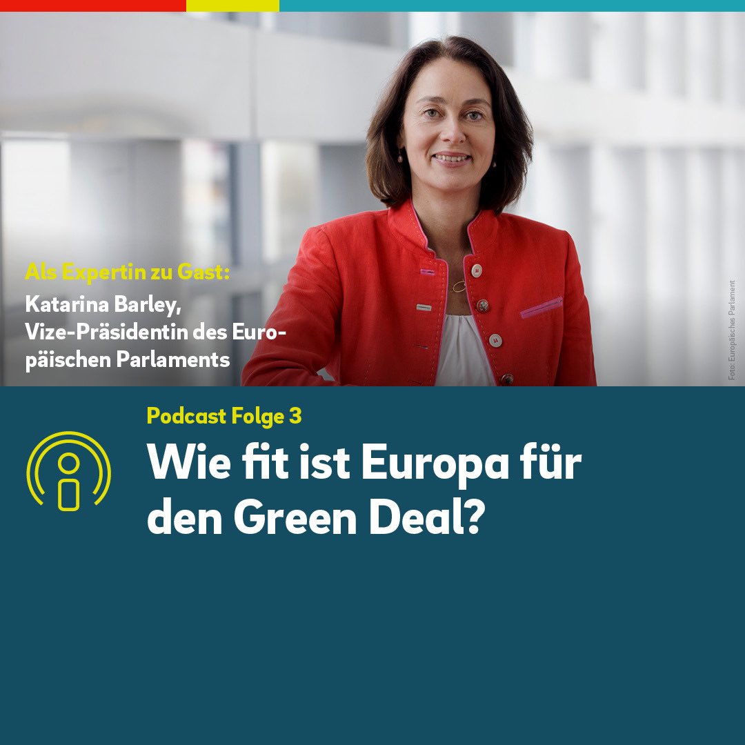 Mit <a href="/katarinabarley/">Katarina Barley</a> und @Afelia über den European #greendeal zu sprechen macht Hoffnung, dass fundamentale Veränderungen mit den und für die Menschen möglich sind. Hier geht‘s zur neuen Folge unseres #podcasts „Die Energie der Gesellschaft“: spotify.link/1qOsRDARZDb