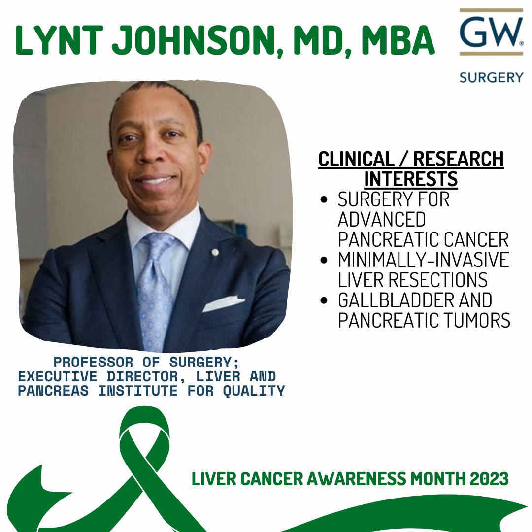 GWSurgery's tweet photo. (1/2) Highlighting our liver surgeons/transplant team for Liver Cancer Awareness Month! 💚 Scroll to learn more about the team #livercancer #liversurgery #liver #livertransplant https://t.co/MagOr9M16T
