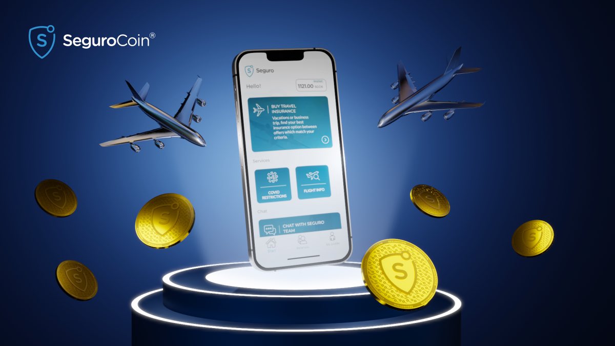 SeguroCoin's tweet photo. The payout amount is calculated as a percentage of the insurance amount. The average cost is 5%,but it's essential to remember that this price is influenced by various factors such as historical data,airline type,etc.
For more details go to our pinned post.
#flightinsurance #BTC https://t.co/anxf3MtkZa