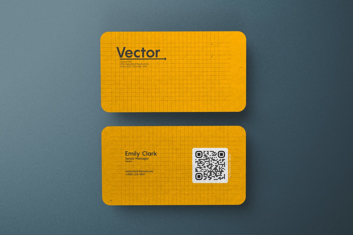 Looking for someone to design a Business card for you? 
We at Kanjicanvas design studio can design a minimalist and modern business card design featuring a QR code that redirects users to your website or social media!

Visit fiverr.com/s/raLZqb for more details