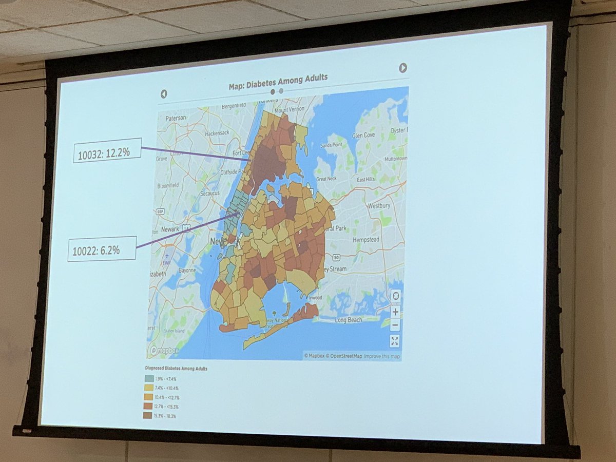 NYPEM residency theme day on Social EM. Proud of our trainees/faculty and their commitment to our communities. Map from the Dalio Center for Health Justice. <a href="/NYEmergency/">NYP Columbia/Cornell Emergency Medicine Residency</a> <a href="/ColumbiaEM/">Columbia Emergency Medicine</a> <a href="/WCMEmergency/">WCM Emergency Medicine</a>