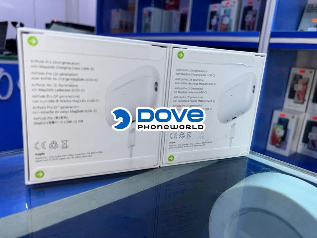 Dove_Phoneworld's tweet photo. *AIRPODS PRO(2nd generation): N235,000*
💧Dust, sweat,&water resistant.
Active Noise
Cancellation&Transparency mode.
ΔΔMagSafe Charging Case (USB‑C) with speaker&lanyard loop
⏰Up to 6 hours of listening time with a single charge
#iPhone #yabaleft
#earpod #taoma
#Dove #vendor https://t.co/4JdN3dX4Hh