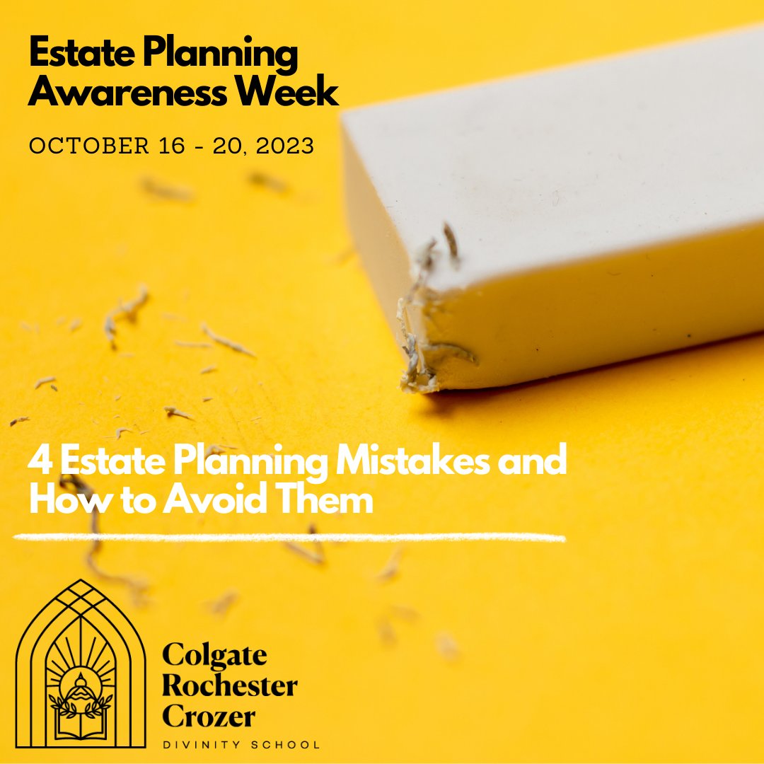 A 2021 study done by Caring.com estimated that more than two-thirds of Americans (68%) do not have a will. 

Today's helpful article examines the top 4 estate planning mistakes and how to avoid them. 

Click here to read the full article: tinyurl.com/4planningmista…