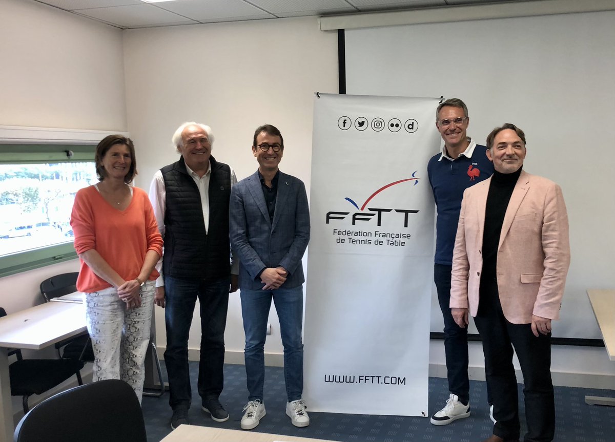 Un grand merci à Gilles ERB, président de la FFTT pour son accueil, dans ses locaux, lors de notre conseil d’administration <a href="/ReseauAndes/">ANDES</a> <a href="/UNIONs_c/">UNION des ENTREPRISES Sport & Cycle</a>