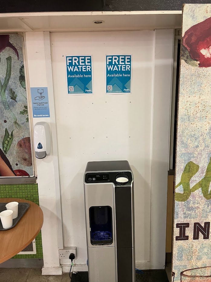 We can't have books or warmth in our office, or job security for 100+ staff, or funding for research centres, or free extensions for PGRs, or support for intl. deaf students... ... but blessed be @uniofbrighton's generosity for providing FREE WATER amidst these hard times! ❤️