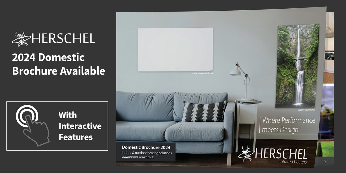herschel_ir's tweet image. 🔥 Introducing our 2024 Domestic Brochure
 
📖 Flip through the #interactive brochure here: issuu.com/herschelinfrar…

🏡Find inspiration &amp;amp; discover how our heaters can seamlessly blend with your interior, providing the comfortable #heatingsolution you’ve been looking for