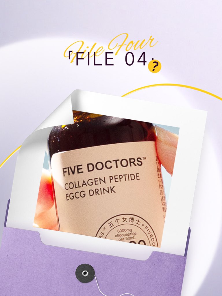 FiveDoctors_my's tweet photo. Secret service files?
File 4👇

https://t.co/Ob0ZM4PEwm
https://t.co/zLyW4y4444

#fivedoctors #五个女博士 #collagenpeptide #collagen #collagendrink #vc #antiaging #oralhealth #skincare #beauty #collagensupplement #promotesleep #lazada1111 #shopee1111 https://t.co/2LTO5wIUQv