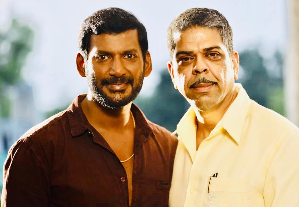 So happy to meet and work with my dearest friend, brother & actor #MuraliSharma sir once again for the third time since last eleven years in #Vishal34 directed by Hari sir. Welcome on board darling. God Bless

@stonebenchers @zeestudiossouth