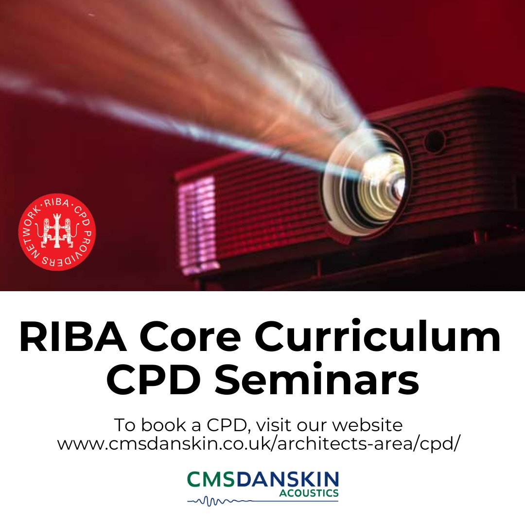 CMSDanskin's tweet photo. Book a RIBA-approved Core Curriculum CPD:https://t.co/5xGT8YfCfv
 
𝐀𝐜𝐨𝐮𝐬𝐭𝐢𝐜 𝐅𝐥𝐨𝐨𝐫𝐢𝐧𝐠 𝐚𝐧𝐝 𝐭𝐡𝐞 𝐈𝐦𝐩𝐚𝐜𝐭 𝐨𝐟 𝐌𝐚𝐭𝐞𝐫𝐢𝐚𝐥 𝐒𝐩𝐞𝐜𝐢𝐟𝐢𝐜𝐚𝐭𝐢𝐨𝐧 𝐨𝐧 𝐏𝐞𝐫𝐟𝐨𝐫𝐦𝐚𝐧𝐜𝐞
Gain an understanding of acoustic related regulations and the role of flooring specifications in achieving compliance.
- Learn how to navigate the complexities of compliance and better understand the testing protocols which determine product performance.
- Acquire valuable insight into common reasons for failures and how to best to avoid these.
- Develop your knowledge on a wide range of system types and understand the strengths and weaknesses of these in a range of applications.

𝐒𝐨𝐮𝐧𝐝 𝐀𝐛𝐬𝐨𝐫𝐩𝐭𝐢𝐨𝐧 𝐚𝐧𝐝 𝐭𝐡𝐞 𝐑𝐢𝐬𝐞 𝐨𝐟 𝐑𝐞𝐯𝐞𝐫𝐛𝐞𝐫𝐚𝐭𝐢𝐨𝐧
This seminar aims to:
- Explain and demonstrate absorption and reverberation
- Raise awareness of architects to BB93
- Enable architects to make informed choices regarding the types of products available.

#cpd #cpdtraining #soundabsorption #acoustic #acousticflooring
