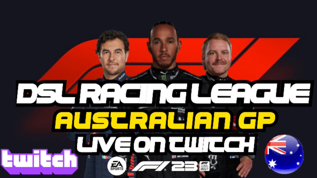 F1FAL's tweet photo. Tonight, we kick of Season 3 of the DSL Racing League with the Australian GP! 

We had some great racing in season 2, and we can't wait to see it continue on into season 3. Good luck to all drivers 🔥 👊 https://t.co/uflWy4tvkt