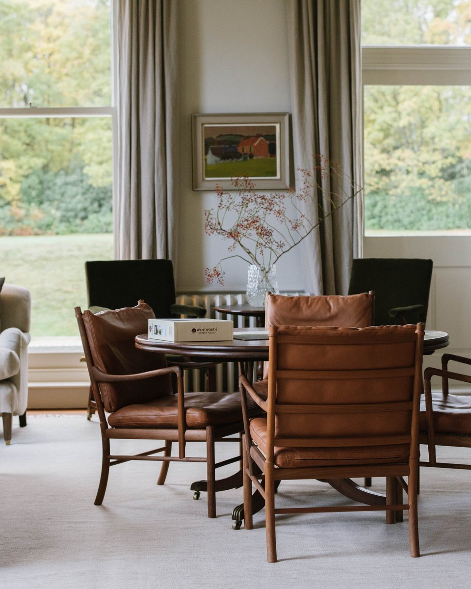 The Morning Room – the perfect place to settle in with a cup of tea in hand, a puzzle on the go and an autumnal afternoon filled with no where to be.