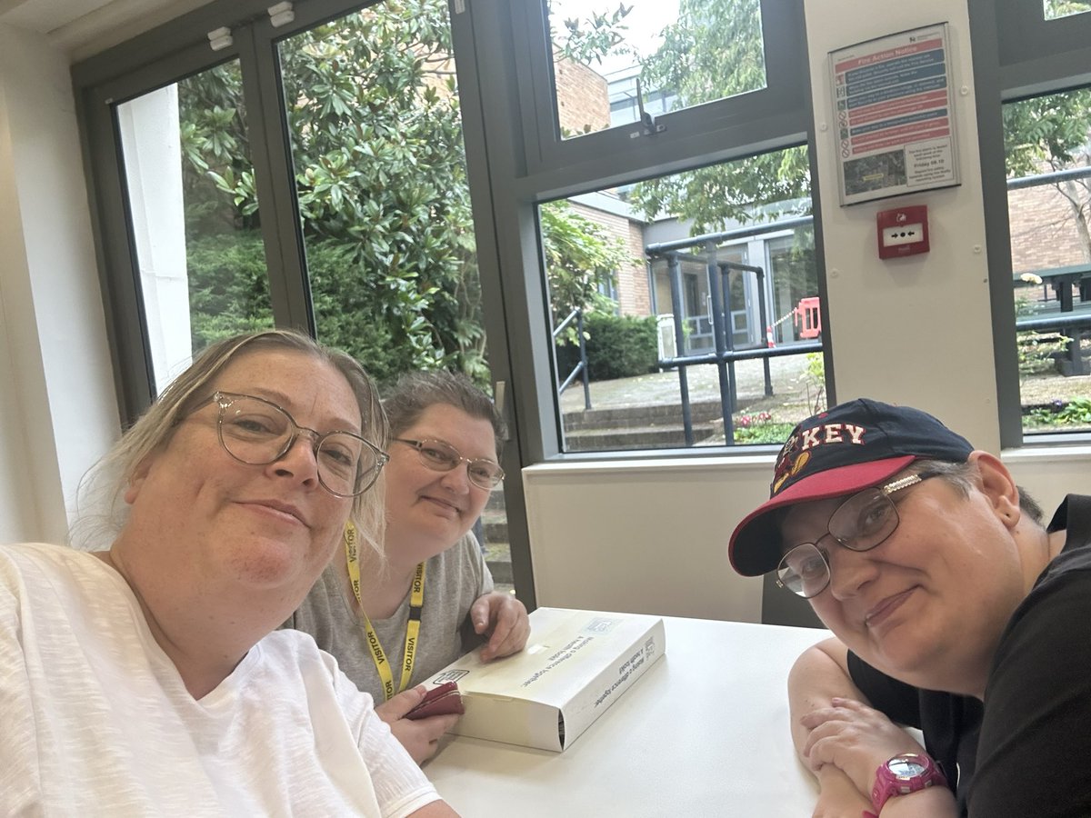 Spending the day with these two training student ODP’s using sim. #selfadvocacyworks <a href="/BCU_ODP/">BCU Operating Department Practice</a>