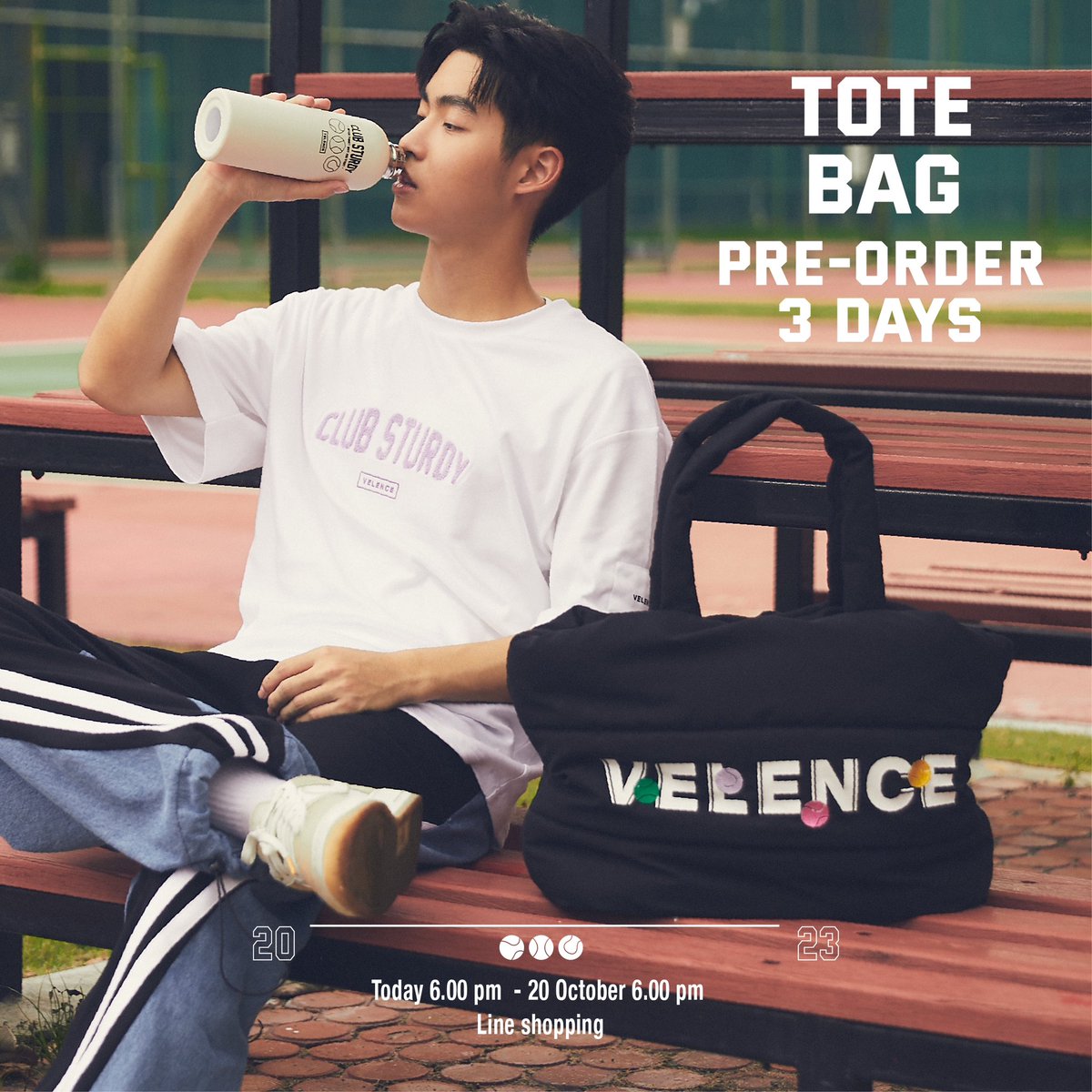 velencebkk's tweet photo. PRE ORDER! ONLY 3 DAYS
“CLUB STURDY” Pillow Bag

Material : 100% Polyester Fabric
Size : Width 45cm x Height 29.5cm
Bottom : Length 38.5cm x Width 18.5cm
Bag Handle : Width 4.5cm
Price : 1,590.-

At LINE SHOPPING 
https://t.co/Tc03rIyVDD

#velence
#velencebkk
#ClubSturdy https://t.co/bdWoVCr8ie