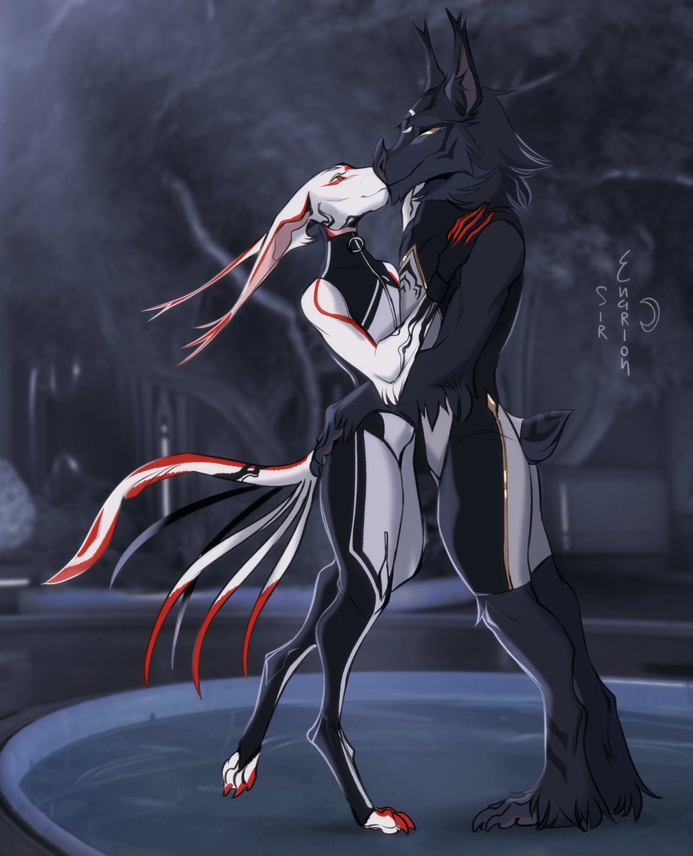 #warframe #furry #kubrow #kavat
For my sweet <a href="/Stygian_Thunder/">Stygian_Thunderlord</a>