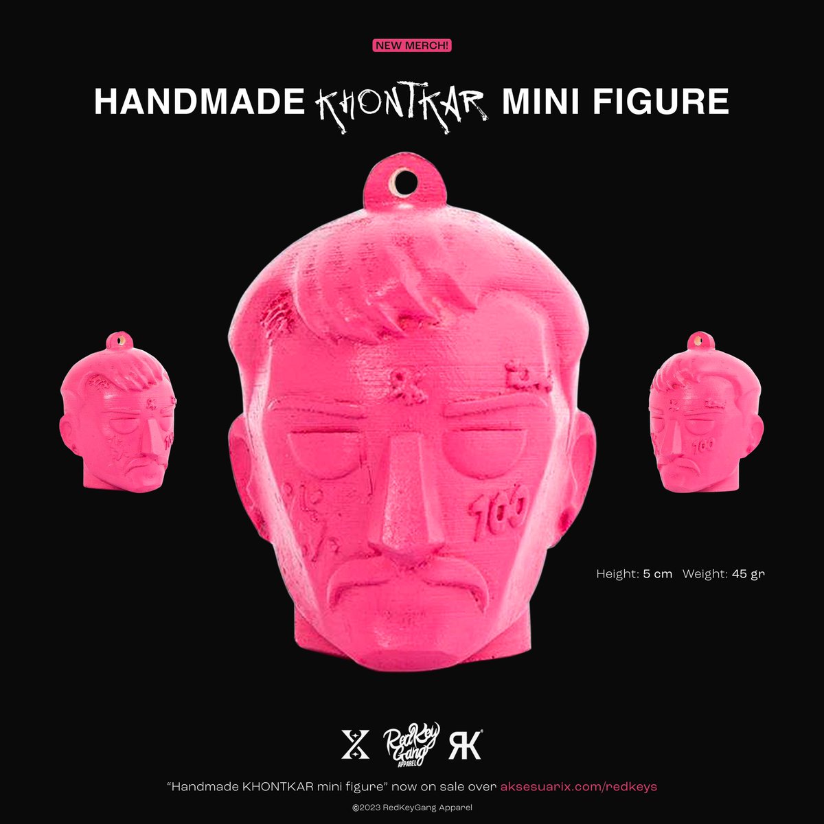 RedKeysApparel's tweet photo. 🚨🚨🚨NEW MERCH ALERT 🚨🚨🚨 El yapımı Khontkar mini fügürü sınırlı sayıda şimdi https://t.co/5MRJii9EOS sayfasında! Koleksiyonluk bu ürünü tükenmeden almak için elini çabuk tut!! 🏃🏾🏃🏼‍♀️ #RDKYSZN @Khontkar https://t.co/UPMMPNqAcQ