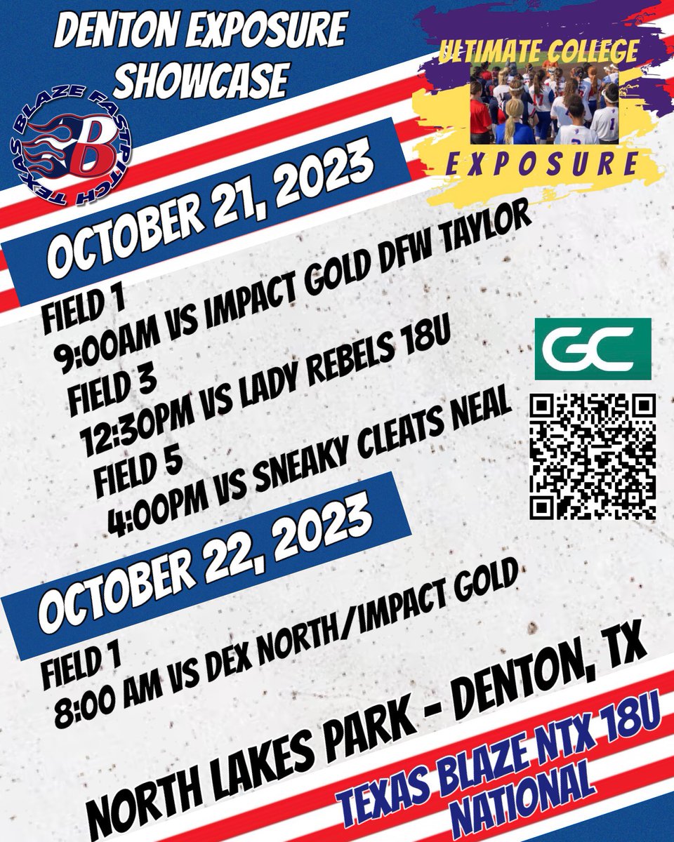 Can't wait to play this weekend! Come check us out! @NTXBlaze18uWard