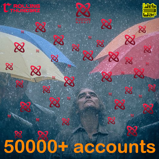 Here at @Roll1ngThund3rz , the #Web3Gaming studio, we are celebrating the 50000th account registered in the #FUS1ON Gaming Hub & #MARK3T . @web3war_game @zilliqa #W3W #WEB3WAR #Web3Gaming