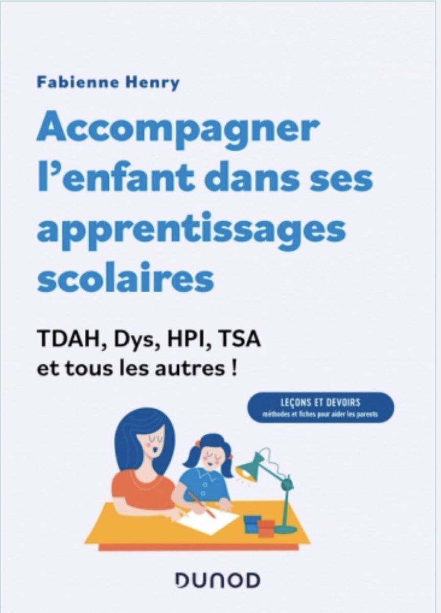 Sortie aujourd’hui 🥰
“Accompagner l’enfant dans ses apprentissages “ 
#tdah #hpi #tsa #dys
<a href="/dunod_editeur/">Dunod, Armand Colin, InterEditions et Maxima</a> 
<a href="/LokoliStephanie/">Slokoli</a> <a href="/educateurequit/">L'éducateur équitable</a> <a href="/caromath94/">Caroline Mathias</a> 
<a href="/isafil/">IsafilProfASH</a>