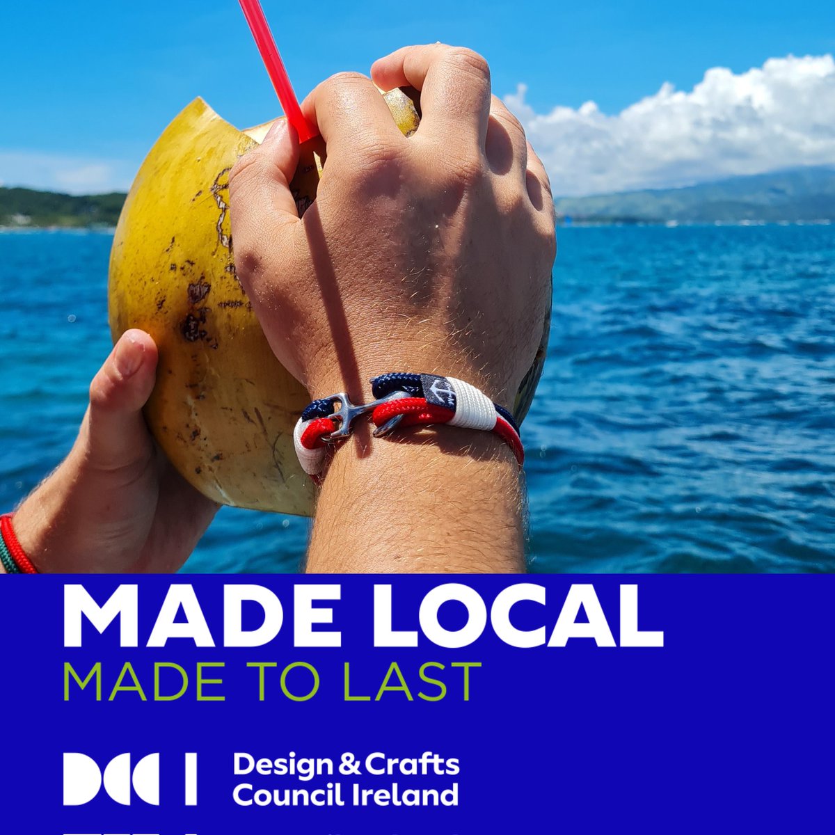 I am thrilled to participate in the @DCCI #MadeLocal #MadeToLast campaign, especially with my line of nautical bracelets. 🌊⚓️  Join me in celebrating Irish-made products that are built to last! 🍀💪 @DCCIreland