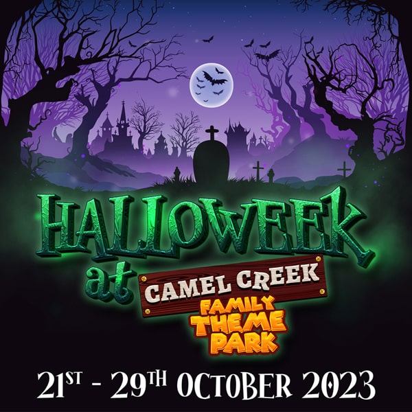 🧙‍♀️ Don't miss Halloweek at Camel Creek! 🧛 Daily from the 21st until the 29th of October, you're guaranteed a ‘Spooktacular’ day out, complete with eight ghoulishly good attractions, including three new experiences! Find out more >> shorturl.at/cduyM