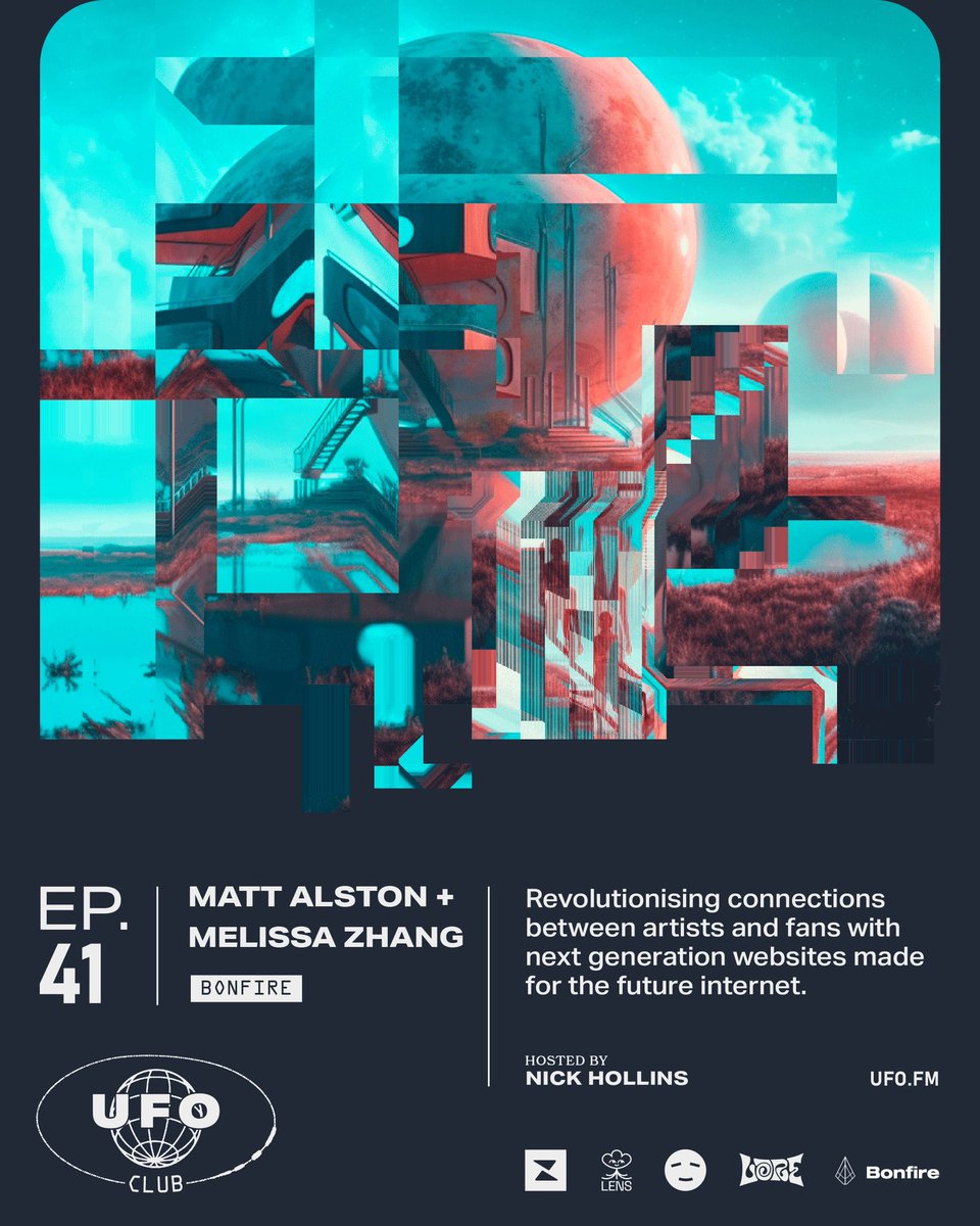 41 Revolutionising Websites for Artists and Fans with <a href="/bonfire_tweets/">Bonfire</a> — <a href="/matt__alston/">malston.eth</a> <a href="/MelissaZhang13/">Melissa Zhang</a>

Matt and Melissa are co-founders of Bonfire. The no-code website builder for web3 creators, brands and communities. A place for artists to connect with their fans and design
