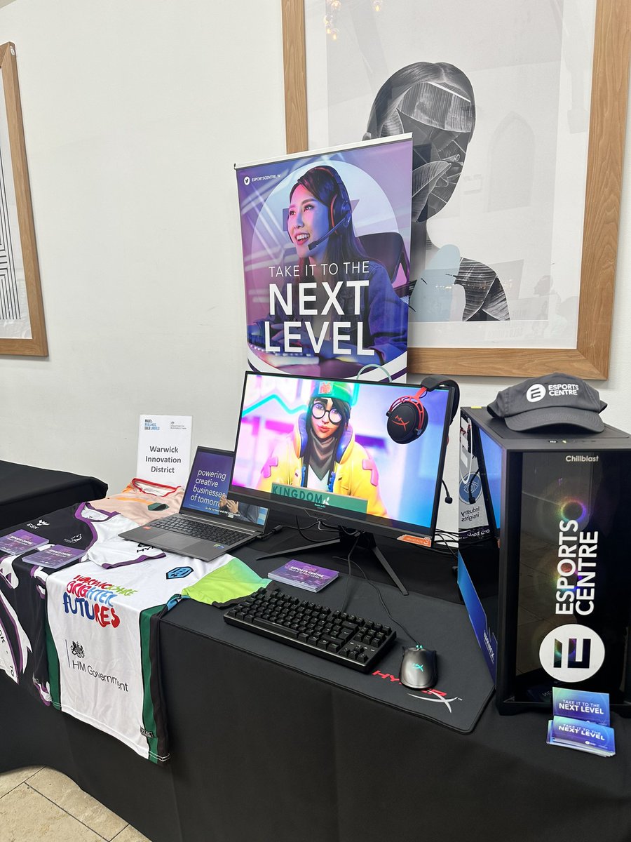 esportscentre_w's tweet image. We&apos;re at the Creative Industries &amp;amp; Tech Roadshow today, excited to showcase our technology and gain valuable insights from the speakers. 🙌🏻 #CreTech #Creative
