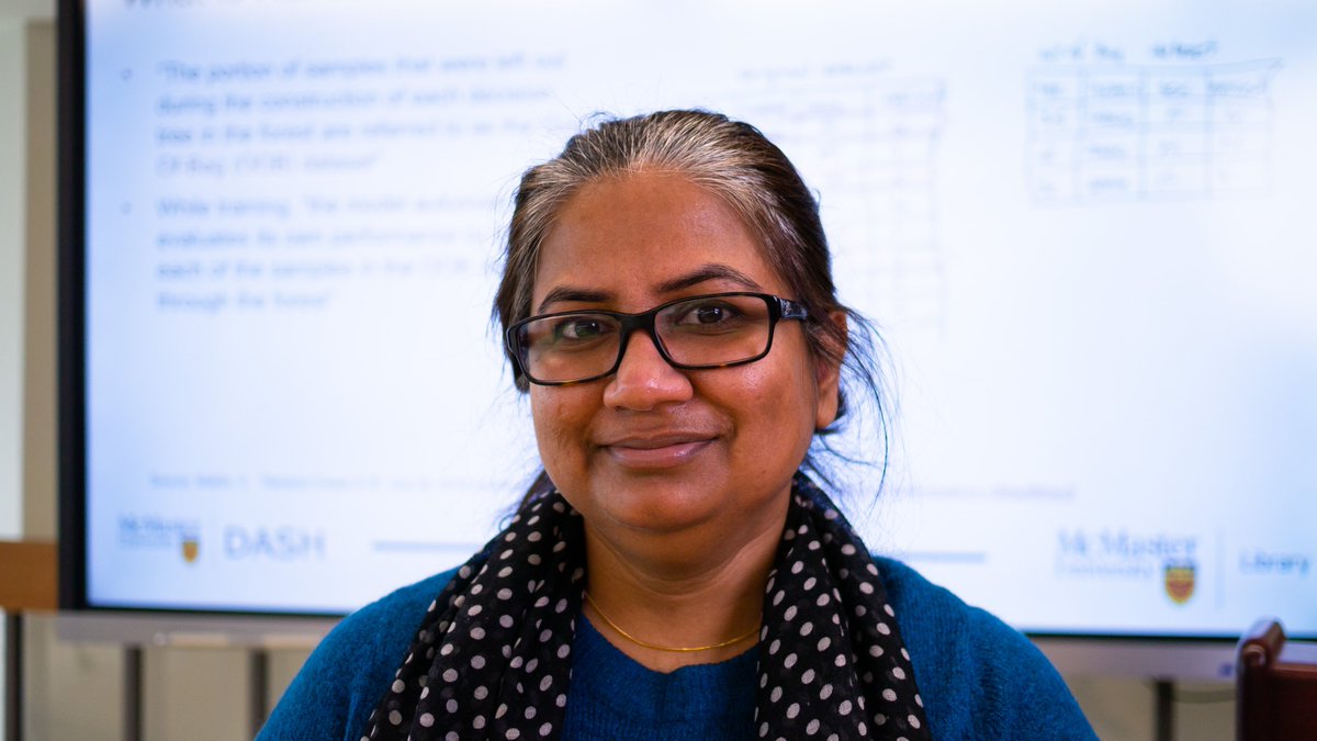 Read about how Shaila Jamal, McMaster alumnus and former student staff member of the Sherman Centre for Digital Scholarship, applied her expertise to support women and non-binary people seeking careers in data science.

Full story: publications.mcmaster.ca/libraryimpactr…