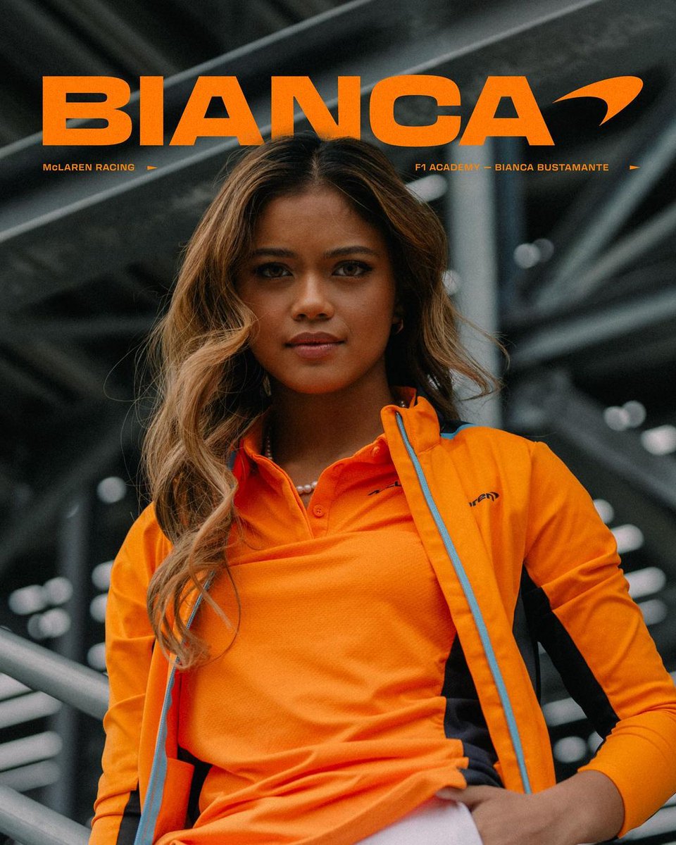 BREAKING NEWS 🗞️🧡 Bianca Bustamante to McLaren's Driver Development programme! 

<a href="/racerbia/">Bianca Bustamante</a> makes history with the British team as the first-ever female to join their development programme 👏 

Mega job Bianca, we're all so proud of you! 

📸: McLaren

#WomenInMotorsport