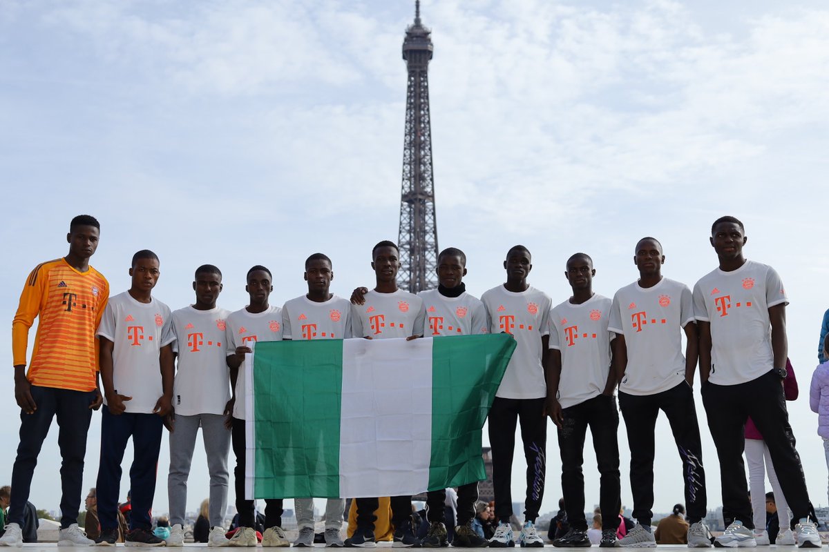 voefoundationNG's tweet photo. It’s a wrap from our training camp in Paris. Next stop, Munich for the title defence. #team9jastrong https://t.co/dii24Cn2Oc