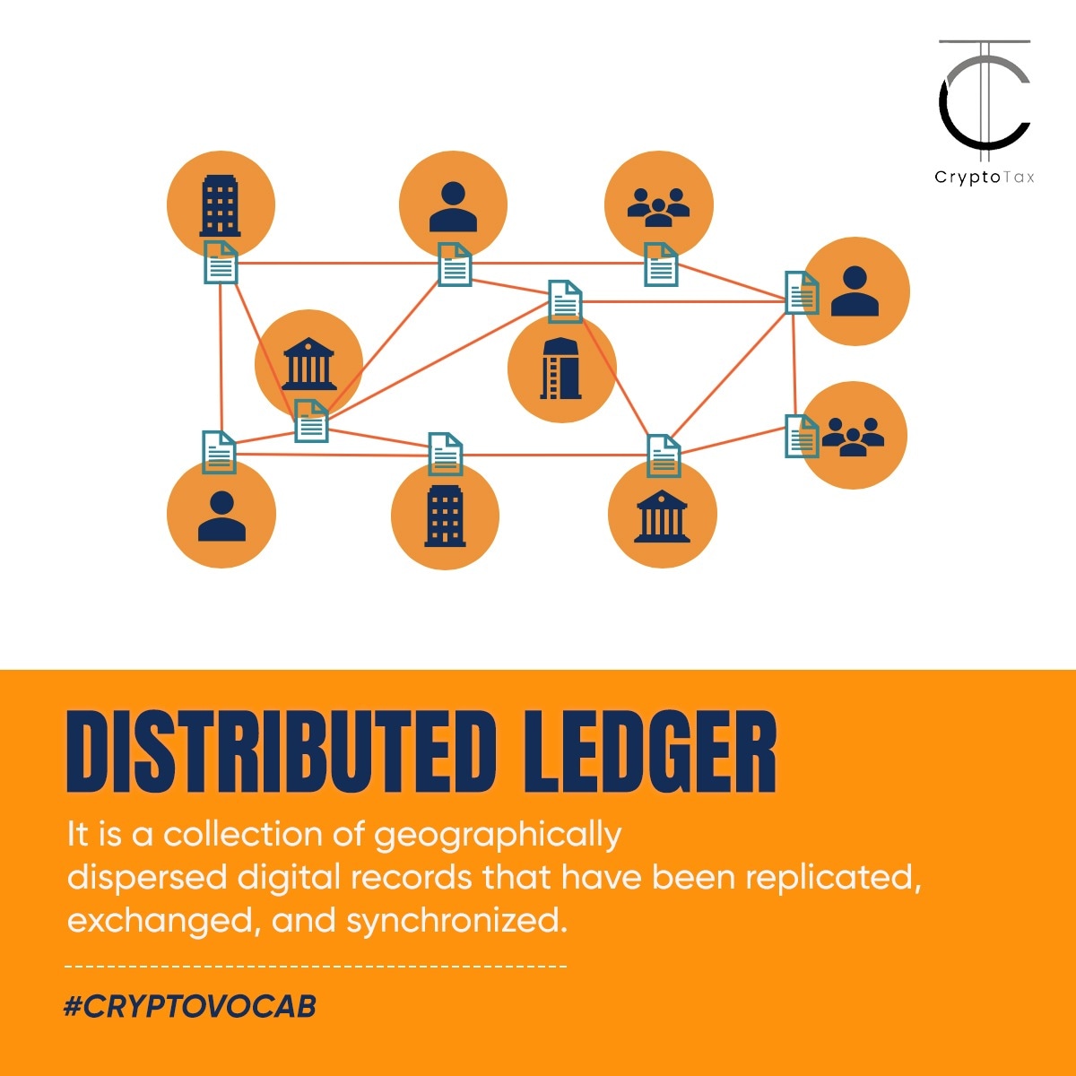 cryptotax_int's tweet photo. Distributed ledgers are transforming the world of crypto taxation by providing unprecedented transparency. 
.
.
#cryptovocab
. https://t.co/RcrV3YT3ux