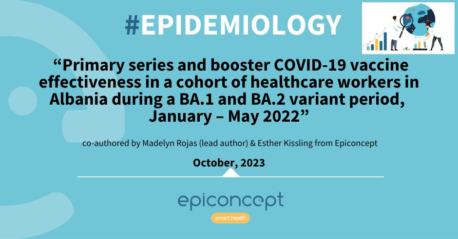 Read the newly published manuscript "Primary series and booster COVID-19 vaccine effectiveness in a cohort of healthcare workers in Albania during a BA.1 and BA.2 variant period, January – May 2022"

📷 academic.oup.com/ofid/advance-a… #COVID19 #epidemiology #VaccineEffectiveness