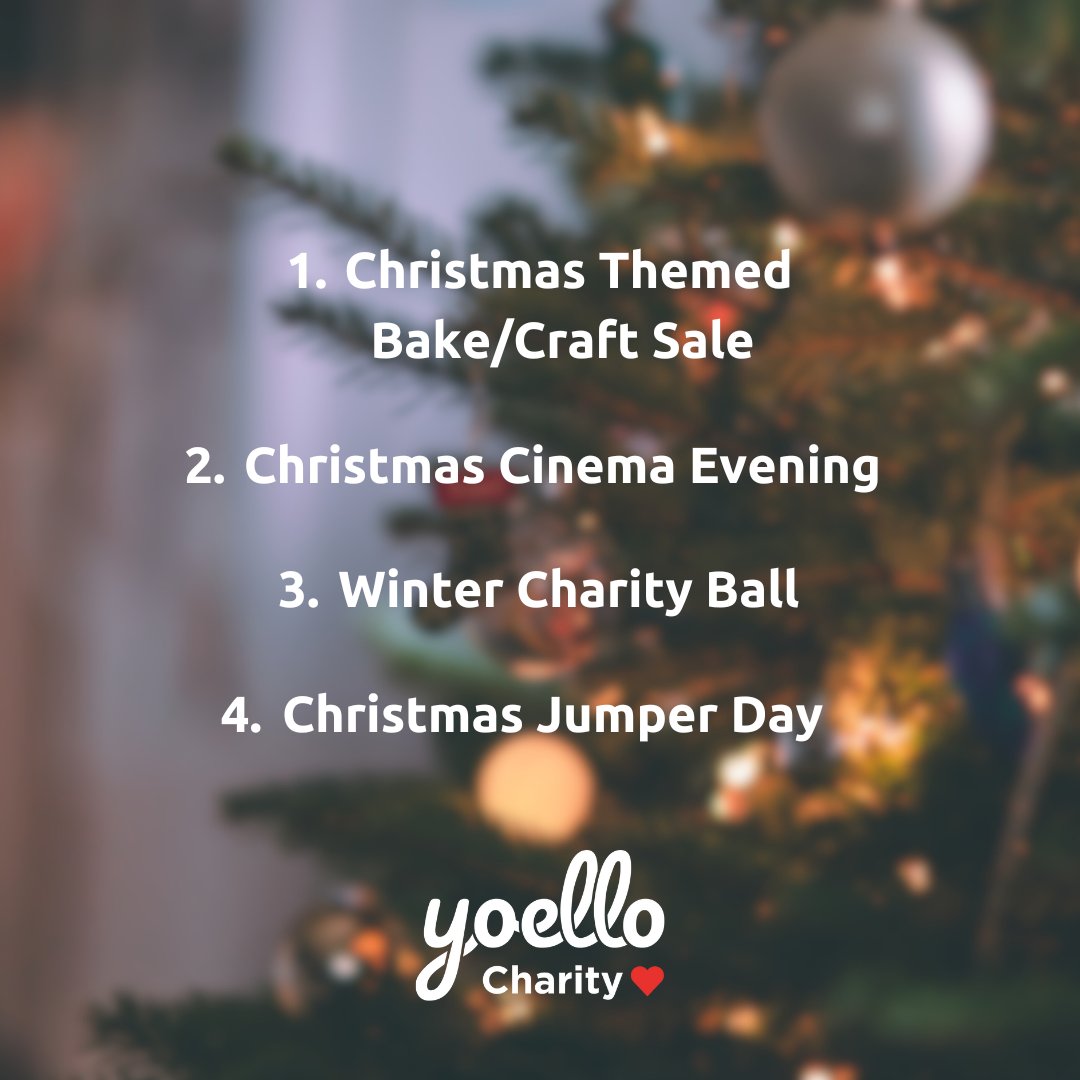 In need of some fundraising ideas this Christmas? 🎅 ❄️  We've got you covered ✅ 

Want to find out how Yoello Charity can support your fundraising this Christmas? Click the link in our bio to book a demo. 

#YoelloCharity #DonateWithYoello #ChristmasFundraising